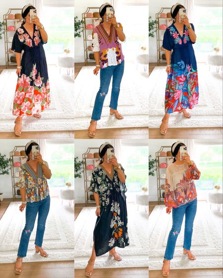 Hooray for new Anthropologie arrivals! Wearing size small in all 

#LTKunder100 #LTKstyletip