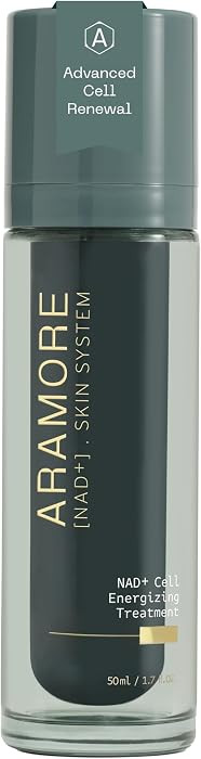 Aramore NAD+ Cell Energizing Treatment, Skin Care for Face (50ml) | Amazon (US)