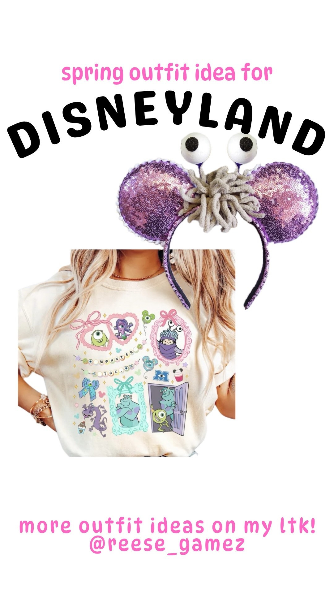 disney outfit, disneyland outfit, disney outfits, disneyland outfits, monsters inc outfit, sully outfit, mickey ears, minnie ears

#LTKSeasonal #LTKTravel #LTKootd