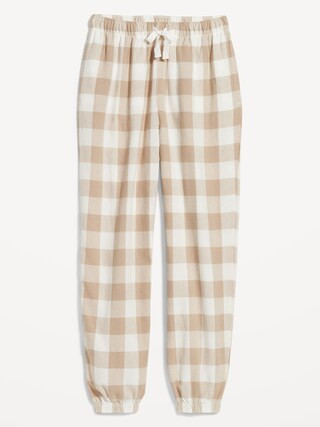 High-Waisted Flannel Pajama Joggers for Women | Old Navy (US)