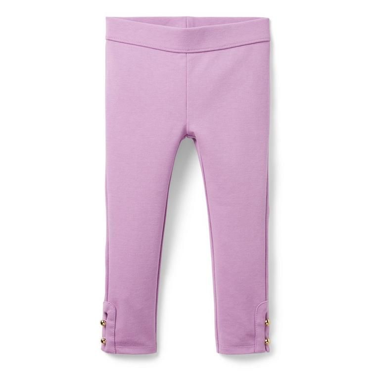 Button-Cuff Ponte Pant | Janie and Jack