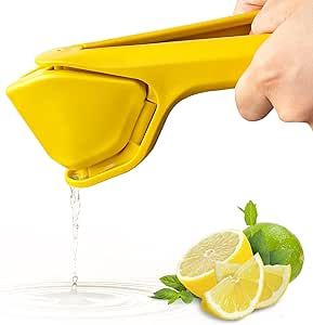 Flat Lemon Squeezer Manual, Max Juice Extraction Citrus Squeezer Hand Press, Lemon Juicer Squeeze... | Amazon (US)