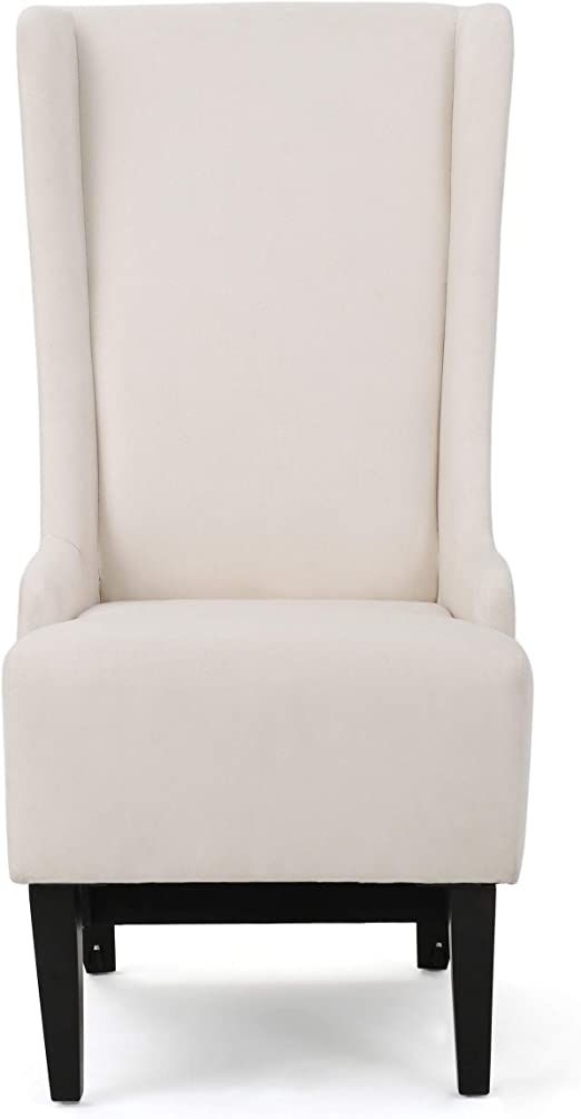 Amazon.com - Christopher Knight Home Callie Fabric Dining Chair, Beige, 23.25" x 28.75" x 46.25" ... | Amazon (US)