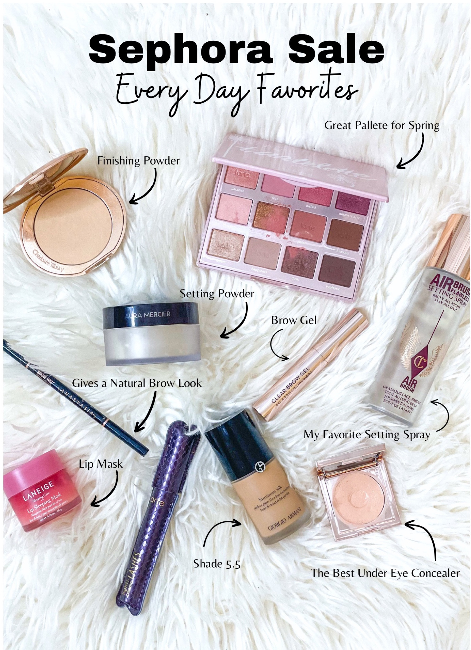 Sephora sale is coming!! These are my every day favorites! 

#LTKunder50 #LTKsalealert