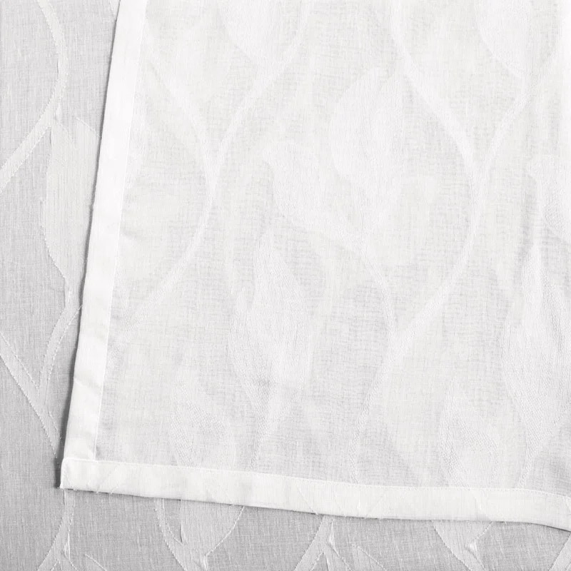 Euphony Damask Sheer Rod Pocket Single Curtain Panel | Wayfair North America