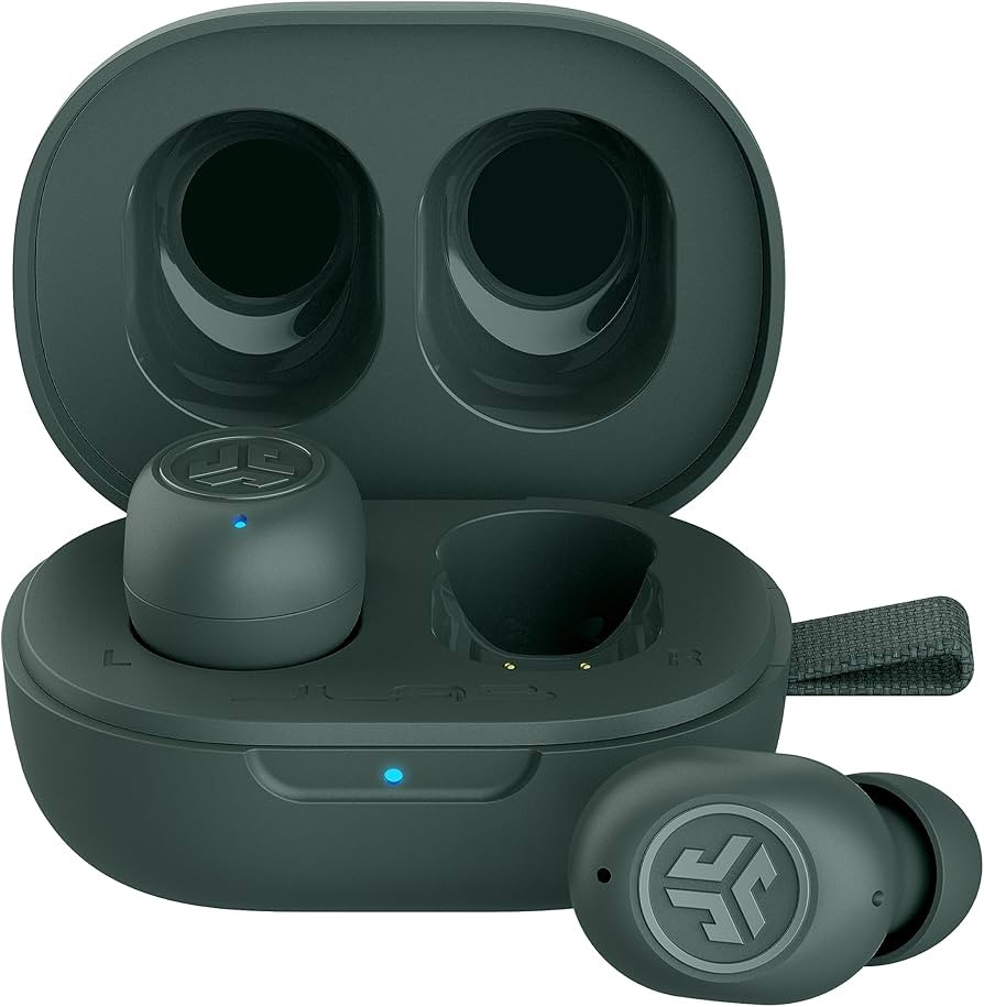 JLab JBuds Mini True Wireless Bluetooth Earbuds + Charging Case, Sage, IP55 Sweat and Dust Proof,... | Amazon (US)