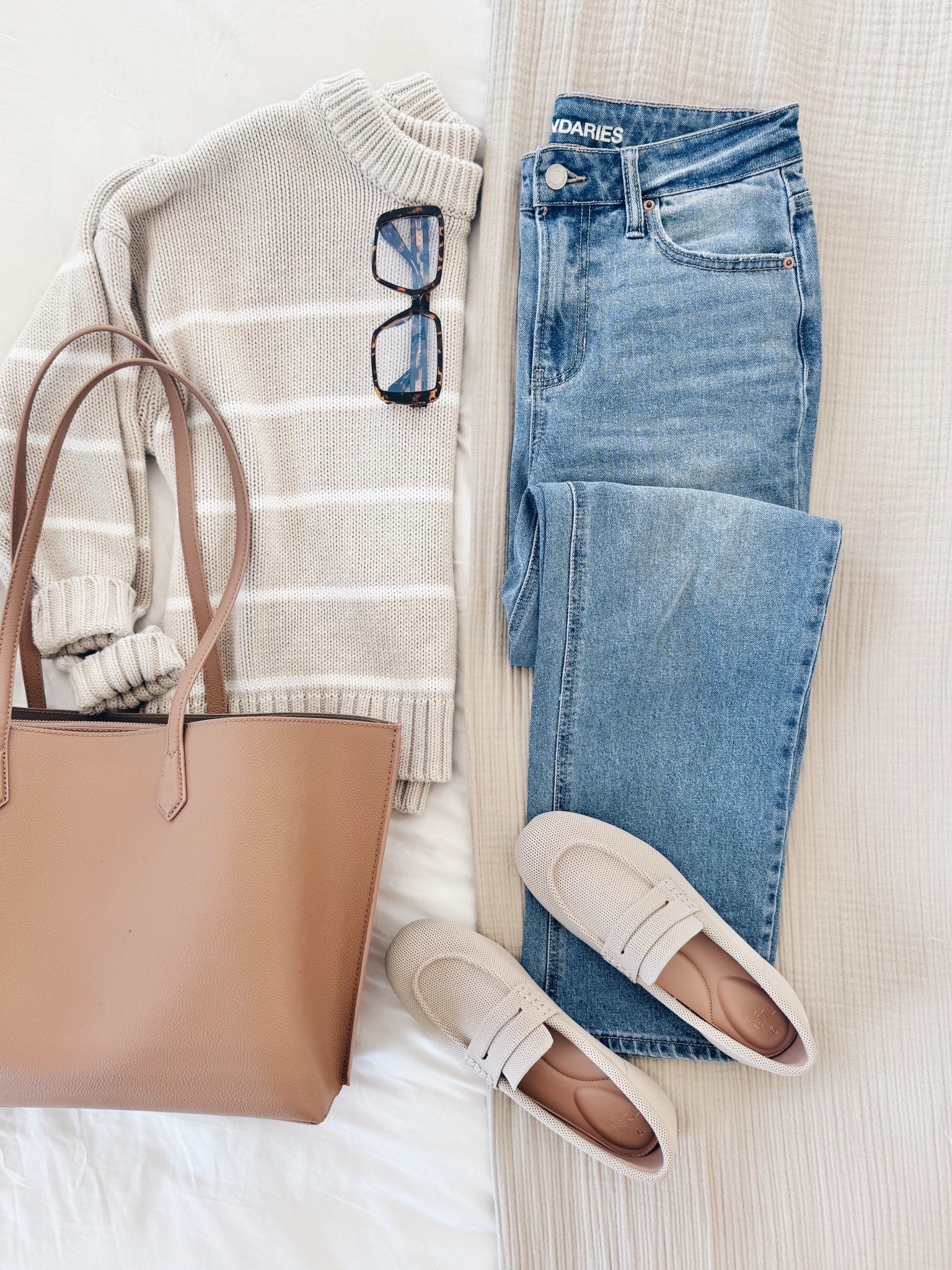 Organic cotton sweater!  I have the 4 regular in these jeans. They’re so good and only $15 🤯🤯.   

#LTKOver40 #LTKootd #LTKgrwm