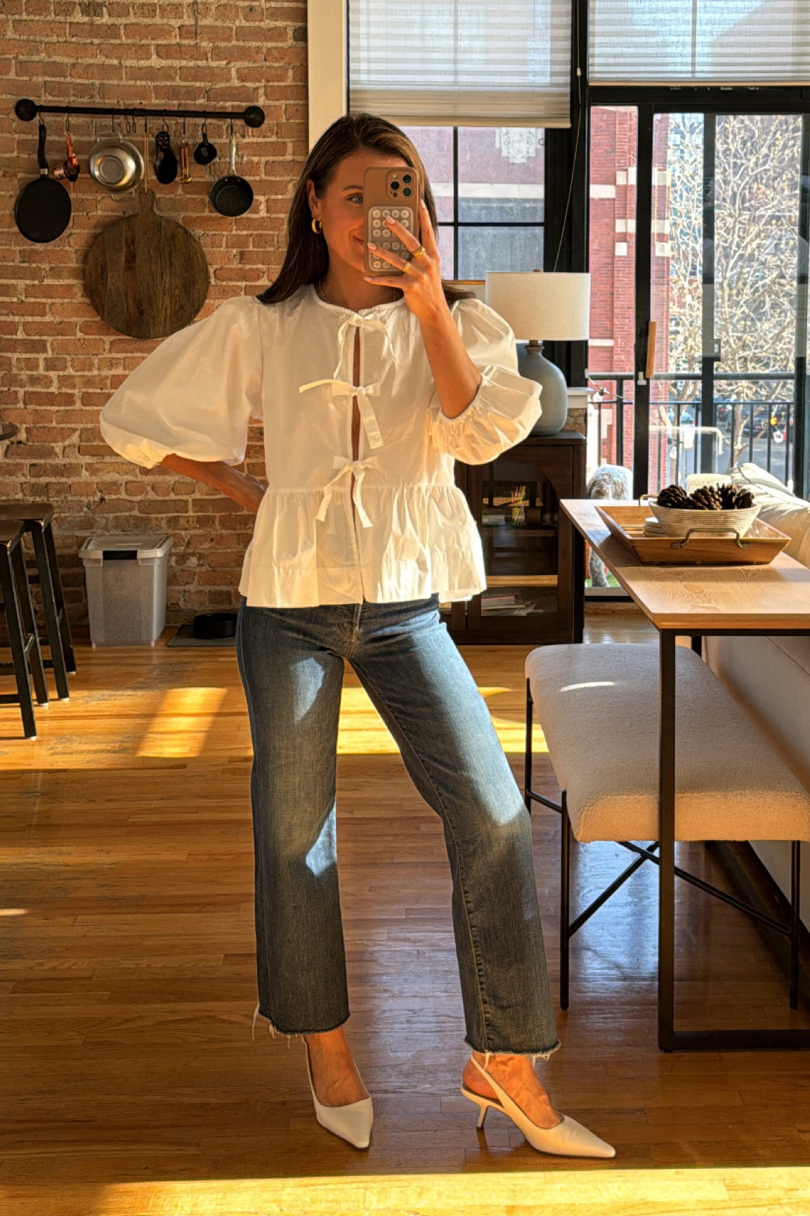 Wore this recently to look at wedding dresses! Can’t believe this top is Amazon!! 

#LTKfindsunder50 #LTKwedding