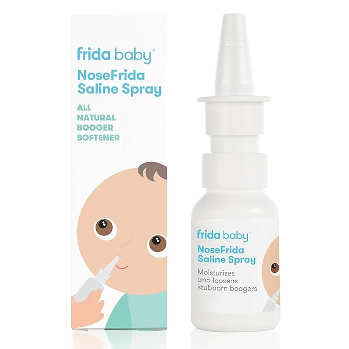 Frida Baby NoseFrida Saline Mist Spray, Baby Saline Nasal Spray Decongestant for Allergy Relief a... | Amazon (US)