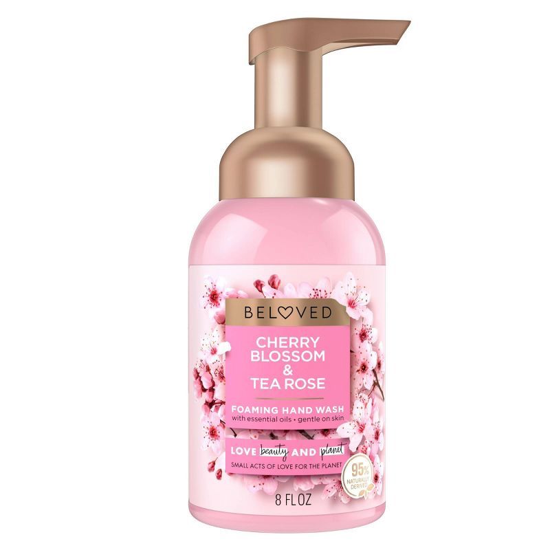Beloved Cherry Blossom & Tea Rose Hand Wash Soap - 8 fl oz | Target