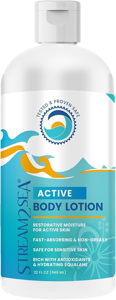 STREAM 2 SEA Nourishing Body Lotion For Dry Skin, 32 Fl oz Vitamin E Squalene Reef Safe and Parab... | Amazon (US)