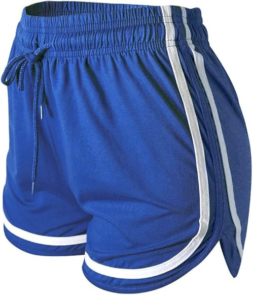 VALINNA Athletic Workout Gym Yoga Running Fitness Sports Shorts for Women Lounge Short Pants | Amazon (US)