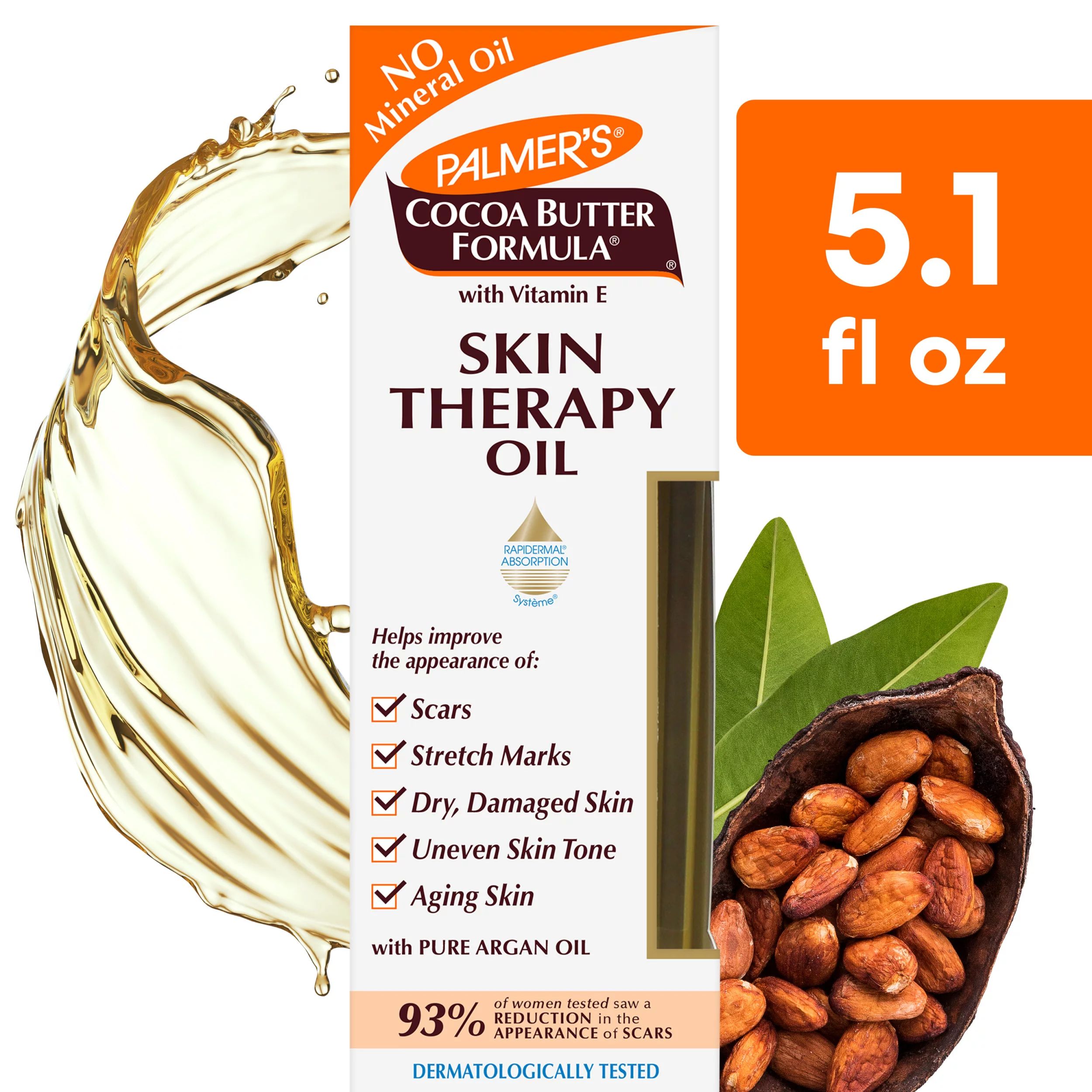 Palmer's Cocoa Butter Formula Skin Therapy Oil, 5.1 fl. oz. - Walmart.com | Walmart (US)