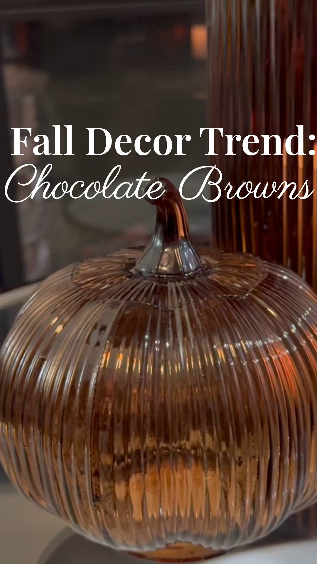 Fall color trend 🍂🤎 and living room decor sneak peek 👀 

#LTKHome #LTKSeasonal