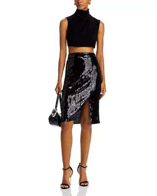 Shenae Sequined Skirt | Bloomingdale's (US)