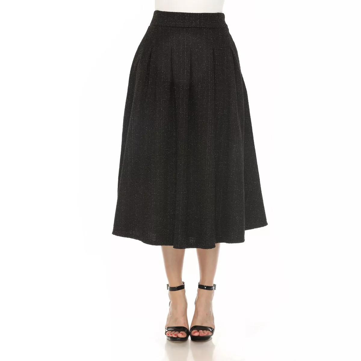 Women's Flared Tweed Skirt | Kohl's
