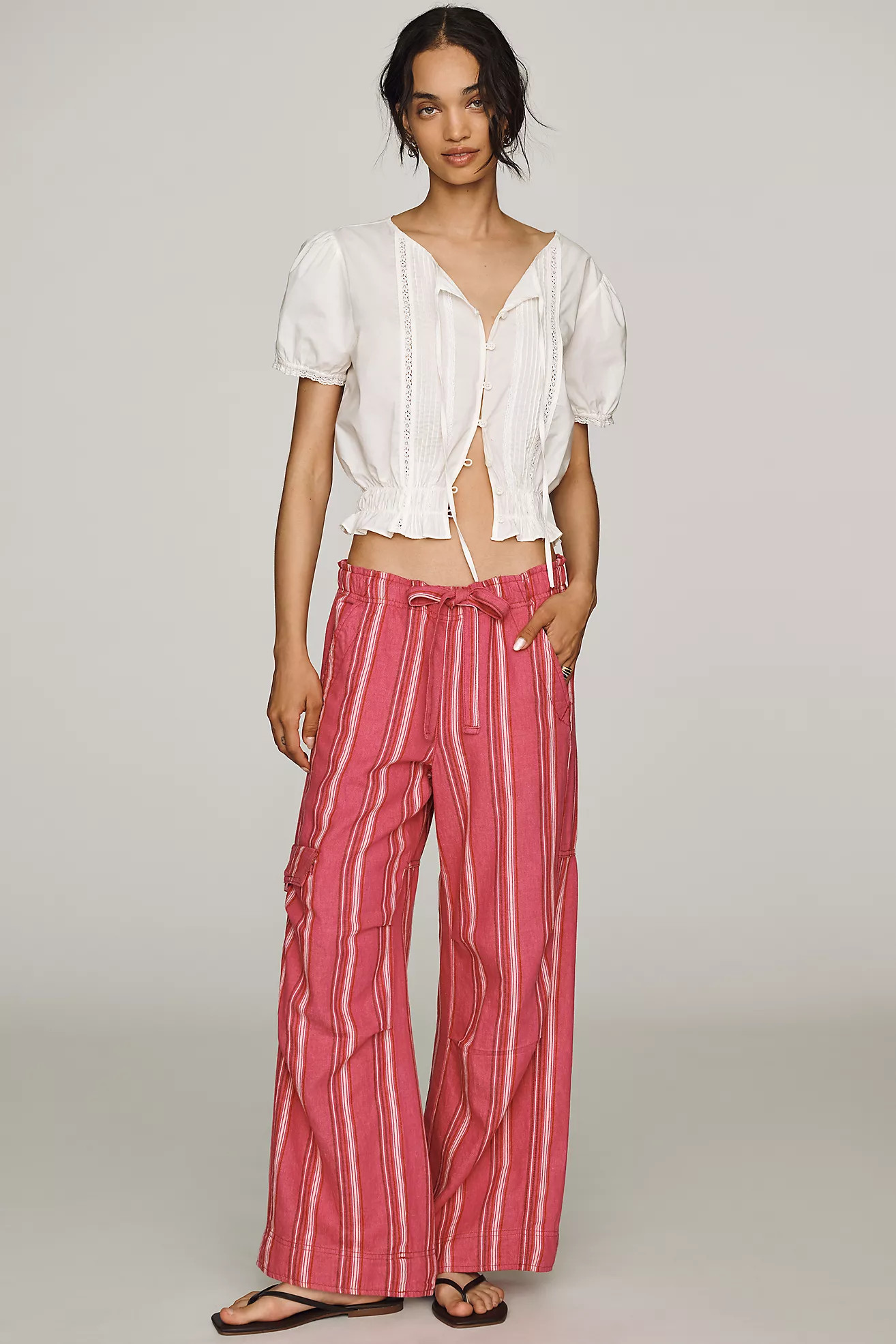 Pilcro Beach Cargo Pants | Anthropologie (US)