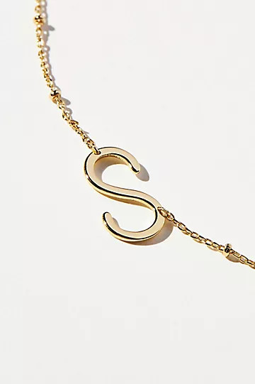 Monogram Pendant Necklace | Anthropologie (US)