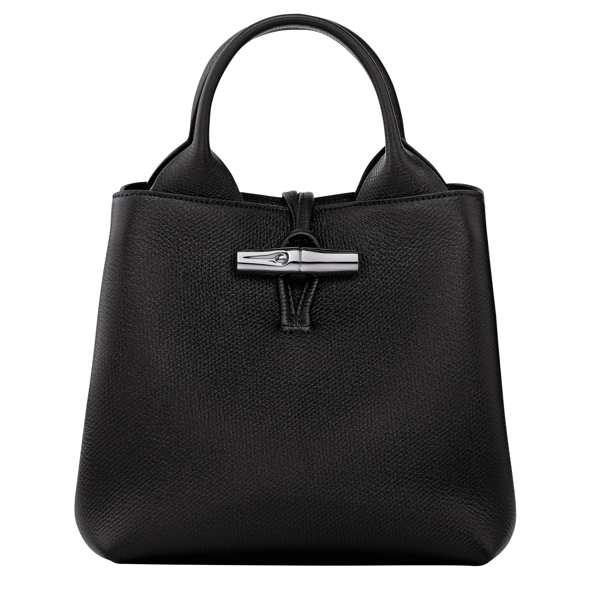 Le Roseau S Handbag Black - Leather | Longchamp US | Longchamp