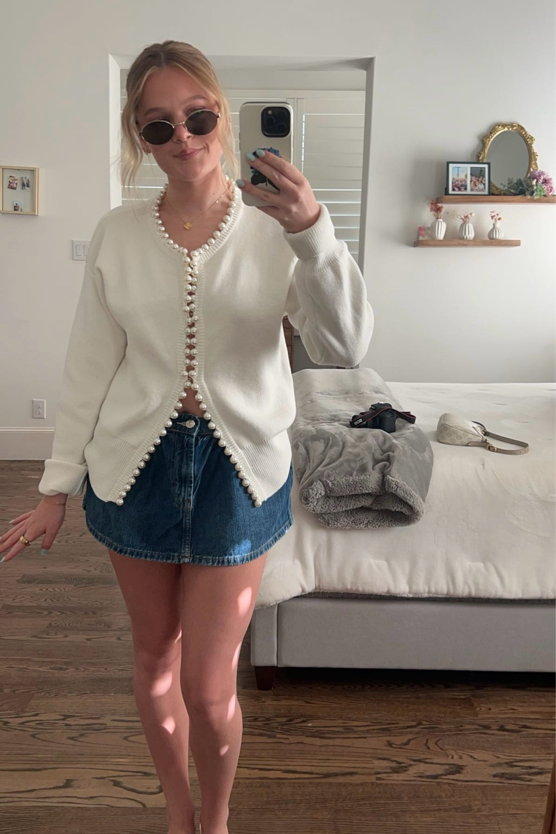 pearl sweater 🤍