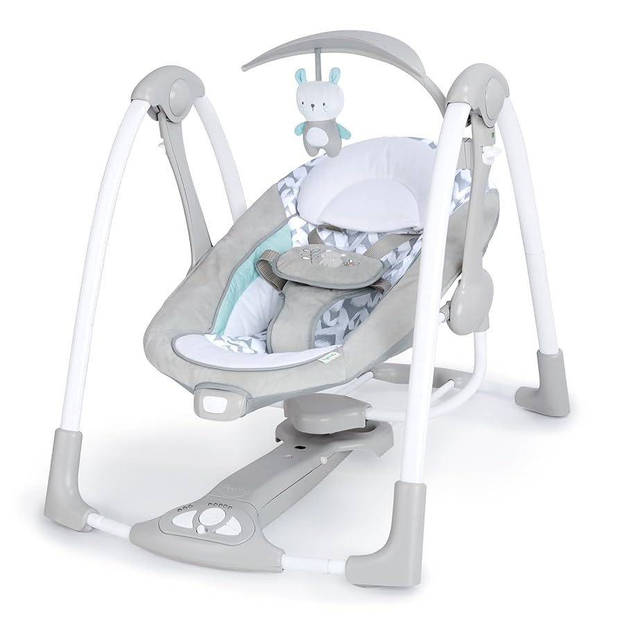 Ingenuity ConvertMe 2-in-1 Compact Portable Automatic Baby Swing & Infant Seat, Battery-Powered V... | Amazon (CA)