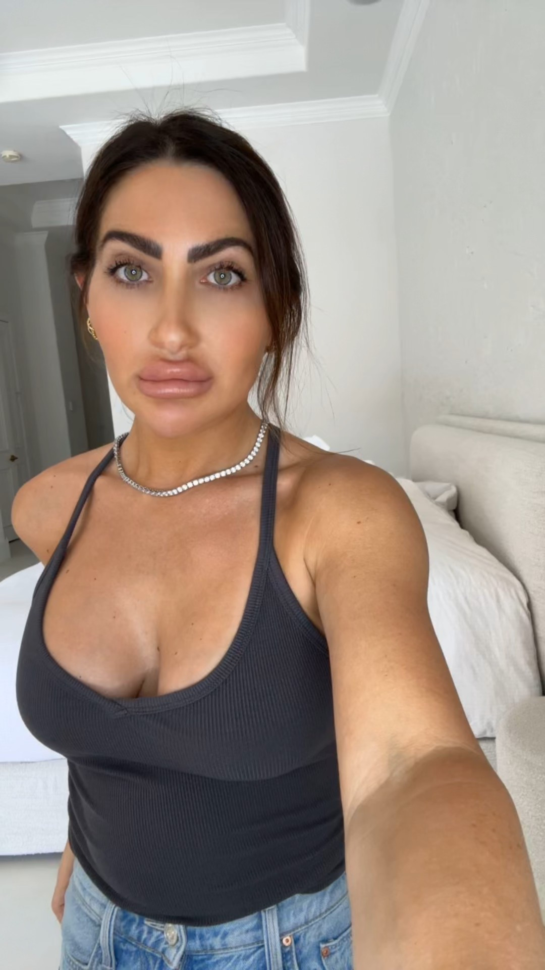 Baggy Denim jeans, the perfect tank too! 

#LTKSaleAlert #LTKStyleTip #LTKU