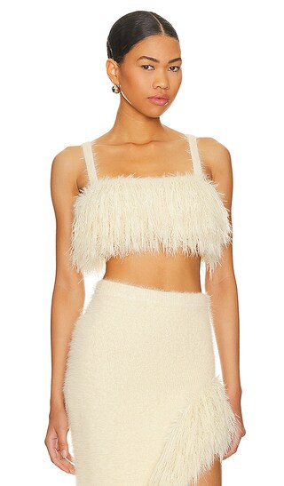 Freja Top in Ivory | Revolve Clothing (Global)