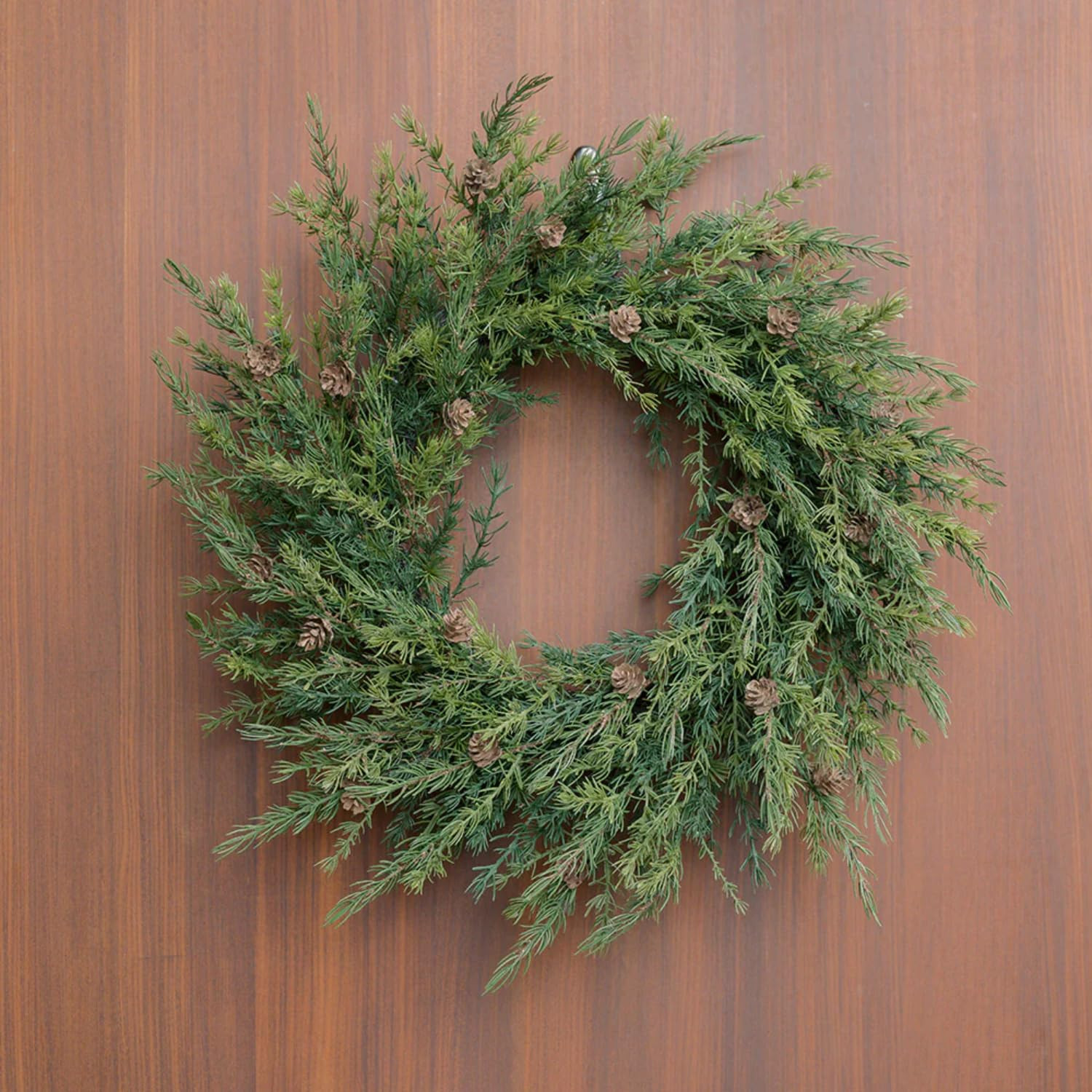 CG Hunter Holiday Collection Faux Wreath, Premium Artificial Indoor and Outdoor Large 28" Pinecon... | Amazon (US)