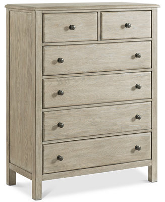 Furniture Parker 6 Drawer Chest, Created for Macy's - Macy's | Macy's