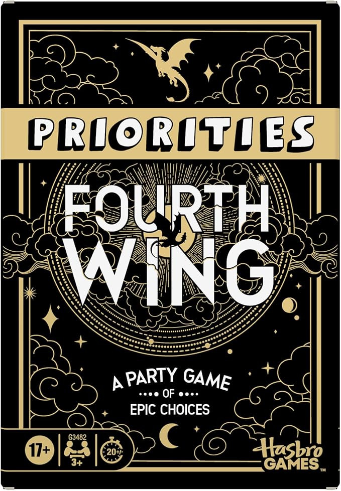 Hasbro Gaming Priorities Fourth Wing Edition Game | Officially Licensed Party Game Inspired by Em... | Amazon (US)