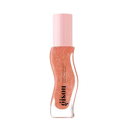 Gisou Honey Infused Lip Oil (0.27 Fl Oz) - Glazed Plum | Amazon (US)