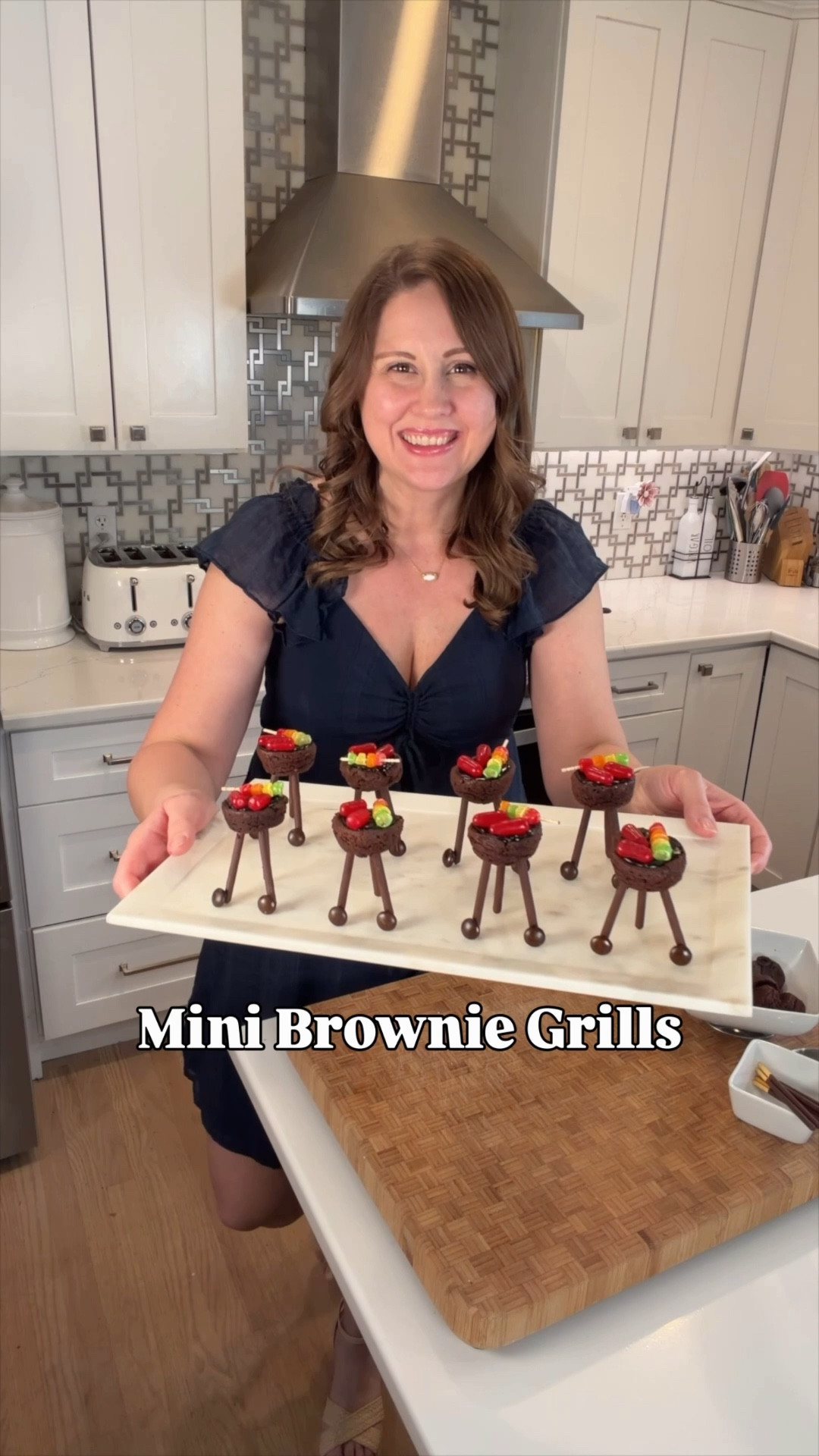These might be the cutest summer treats I’ve ever made 🔥🍫 and they’re PERFECT for grilling season!!

Mini brownie “grills” that are almost too cute to eat… almost 😍 I used Pocky sticks for the legs, added the sweetest little icing details, and turned candies into tiny skewers + wheels for the full grill moment!!

Such a fun one to make with the kids or bring to a summer get-together ☀️

#LTKFood #SummerTreats #CuteDesserts #PartyFoodIdeas #MomLifeFun #EasyDesserts #LTKFamily #Brownies #BrownieBites 

#LTKHome #LTKSeasonal #LTKfoodie