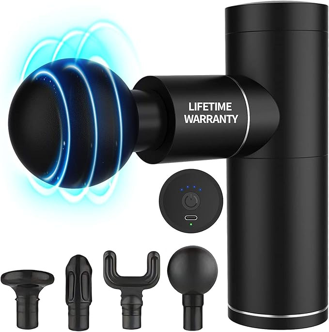 Gifts for Him, Aroprank Updated Deep Tissue Massage Gun for Him, Durable Quiet Deep Mini Massage ... | Amazon (US)