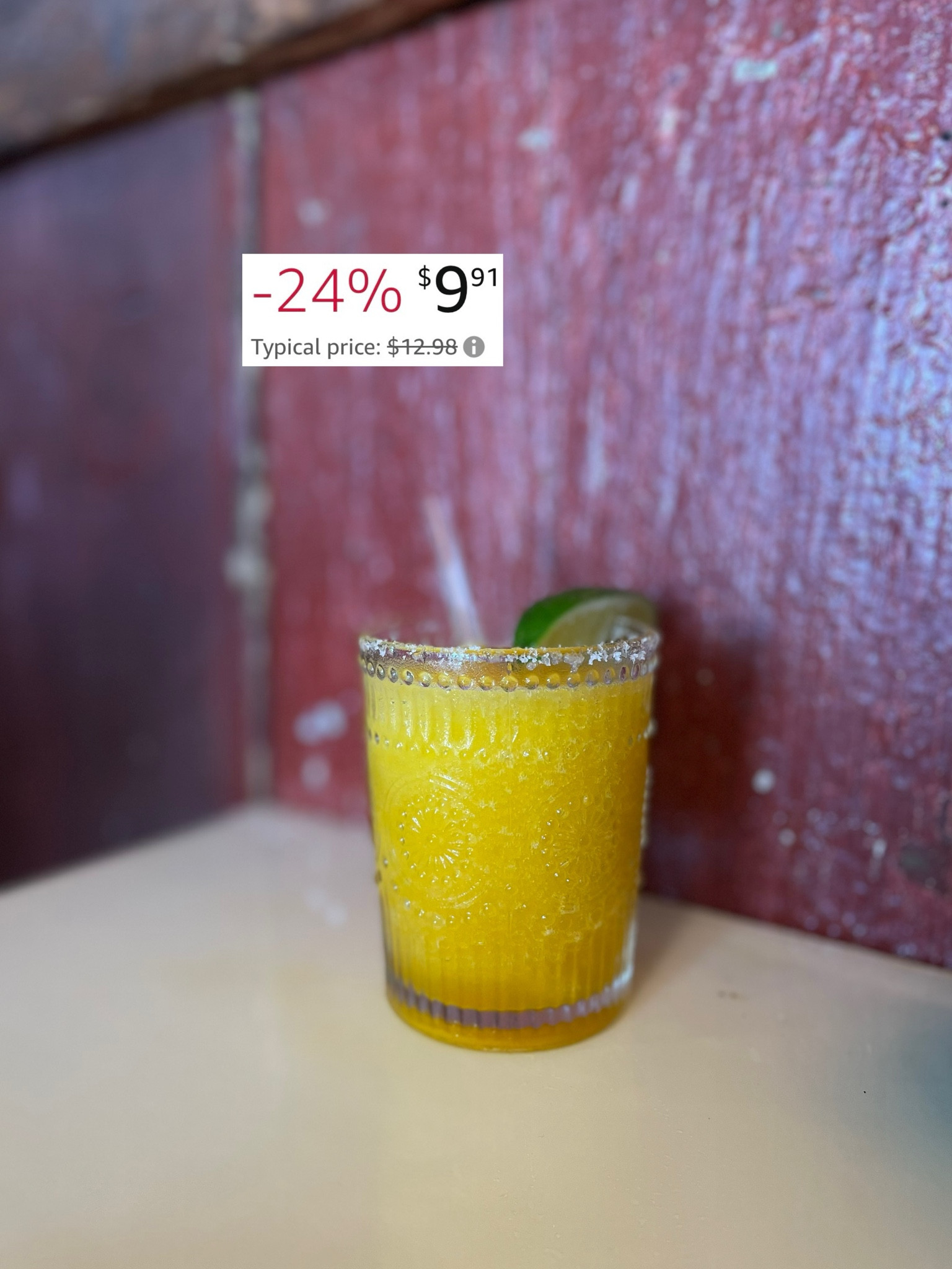 Set of 4 Amczku vintage glasses on sale during prime day deals! Perfect for small margaritas. 

#LTKGiftGuide #LTKxPrimeDay #LTKHome