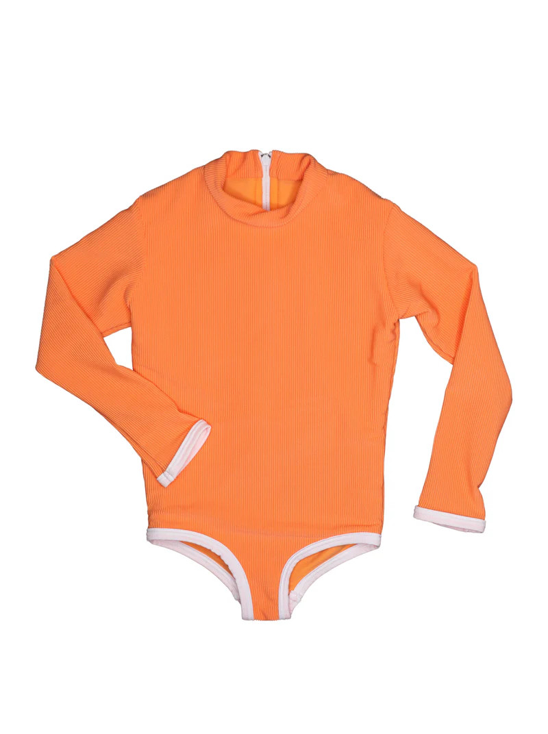 Lain Mini Rashguard - Cantaloupe | LainSnow