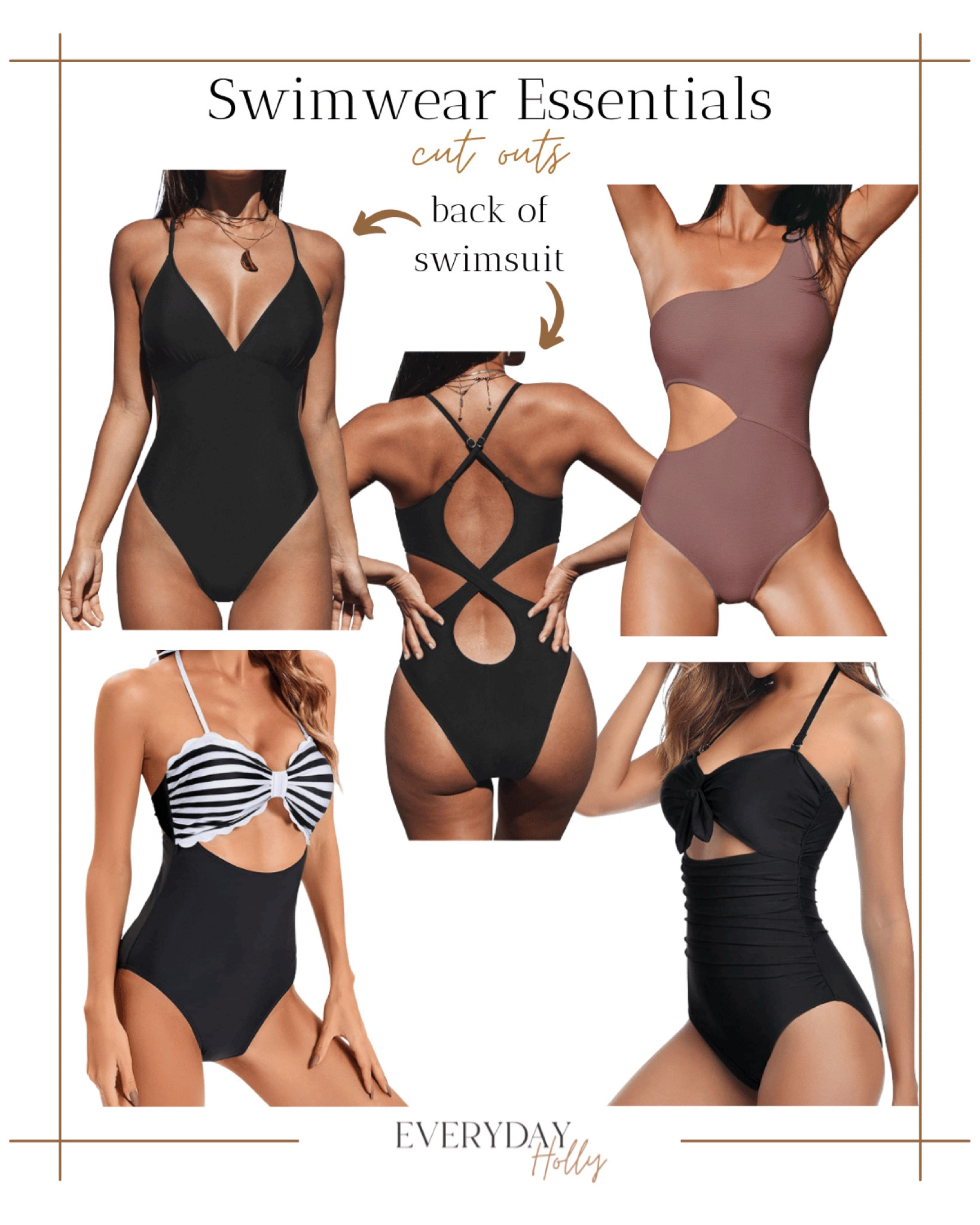 Cut Out Swimwear Pieces & Styles! 
New on the blog 👙 at: www.everydayholly.com 

Swimwear | beach wear | bathing suits | one piece swimwear | summer fashion | spring style | beach essentials 

#LTKunder50 #LTKstyletip #LTKswim