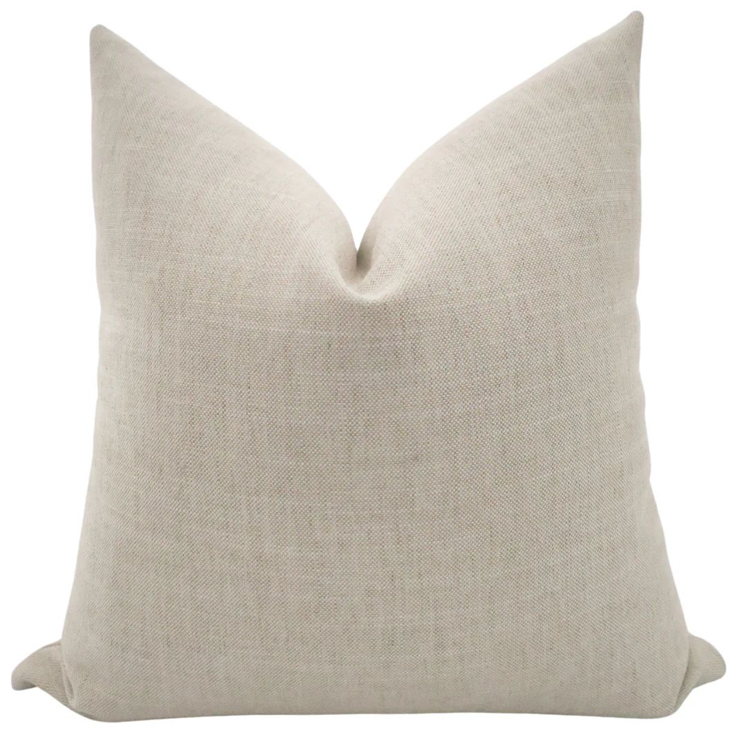 Alabaster Cloth Pillow Cover | Hackner Home (US)