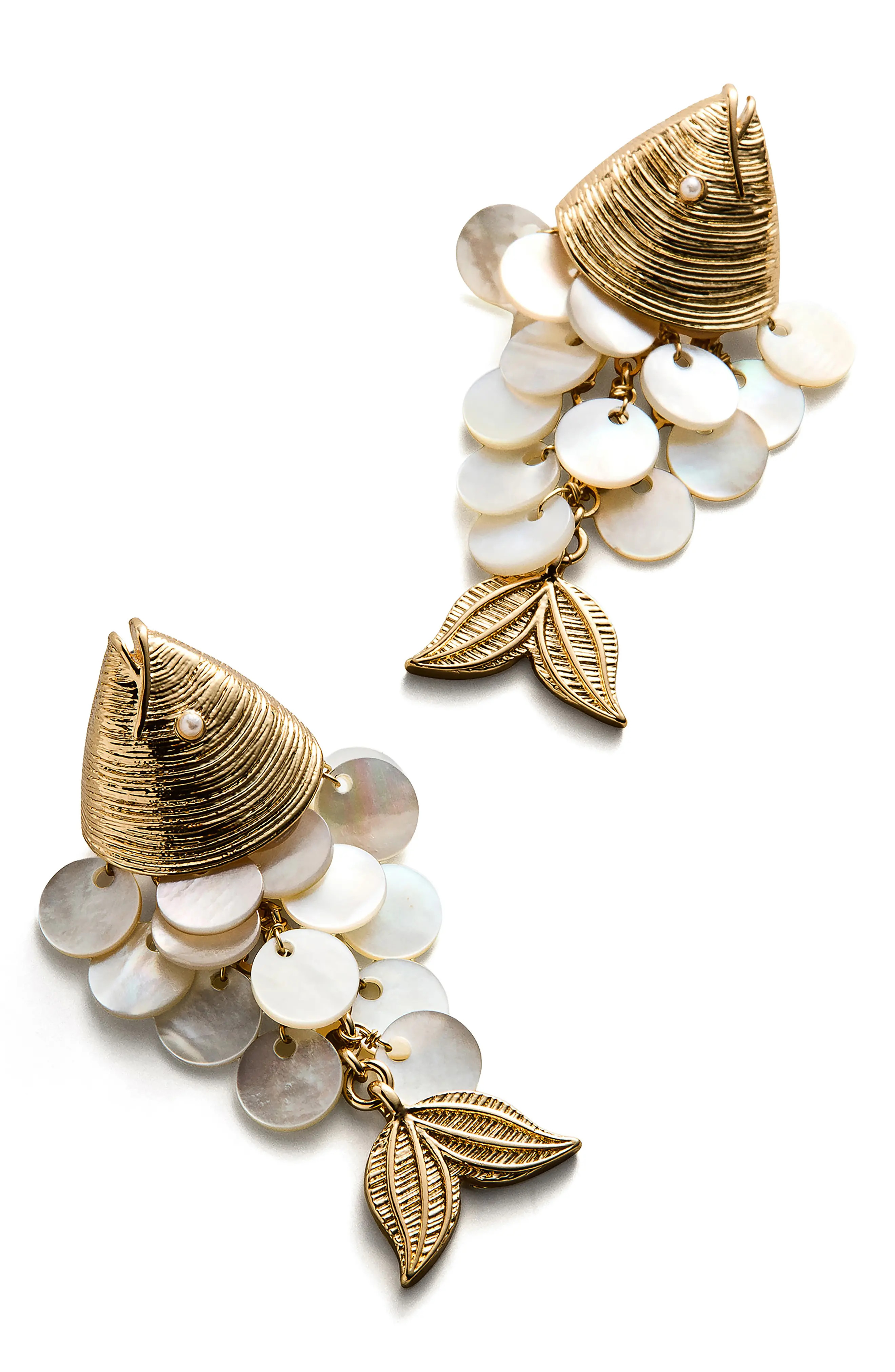 Ripple Effect Fish Statement Earrings (Women) | Nordstrom | Nordstrom