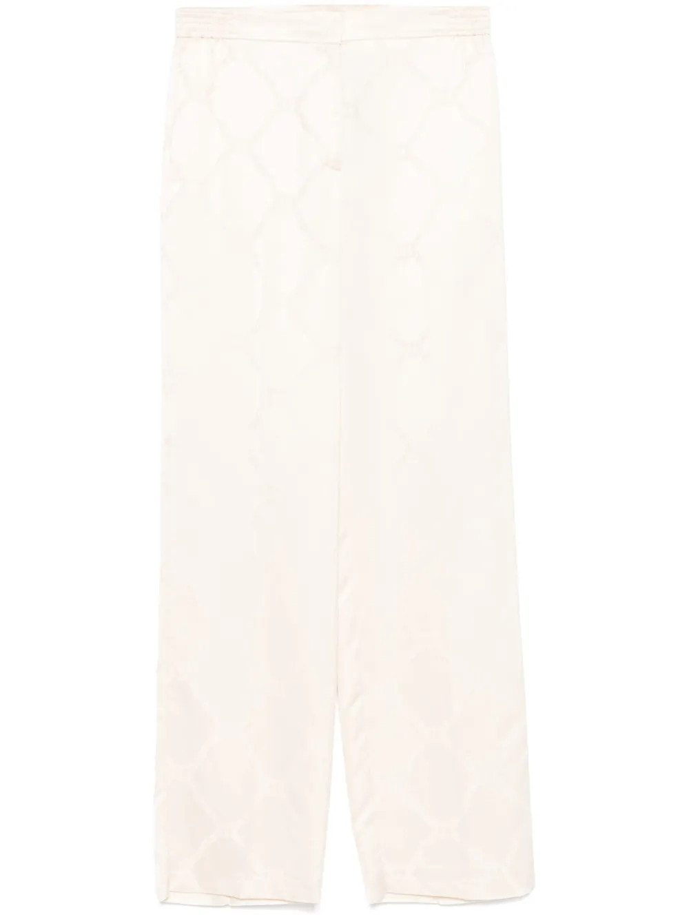 TWINSET Oval T-jacquard Trousers | Neutrals | FARFETCH | Farfetch Global