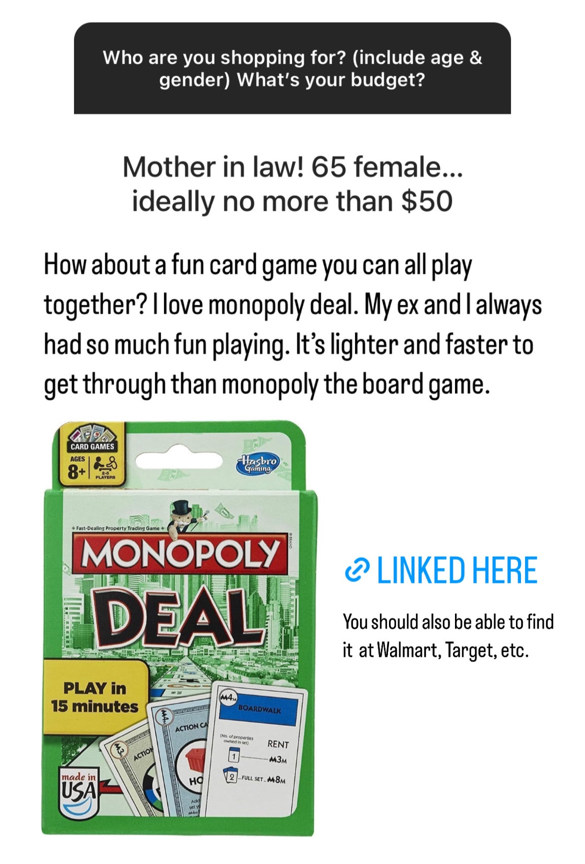 This is a really fun group game! A great gift idea. 

#LTKGiftGuide