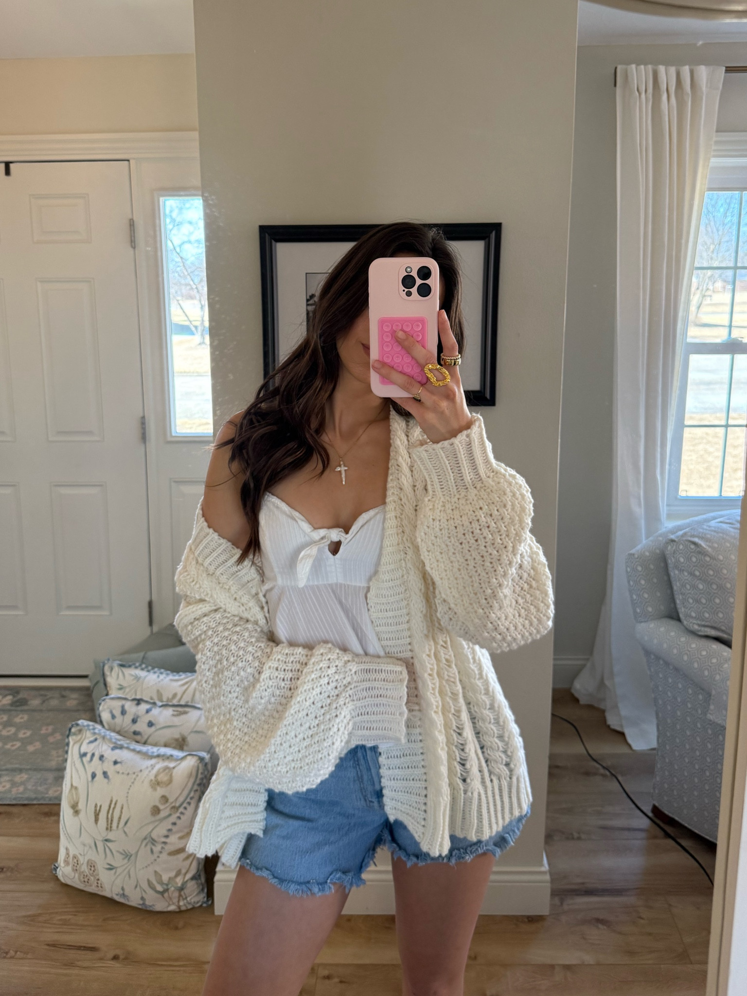 chunky cardigan, chunky sweater, princess Polly, white cardigan, cream cardigan, oversized cardigan

#LTKStyleTip #LTKFindsUnder100