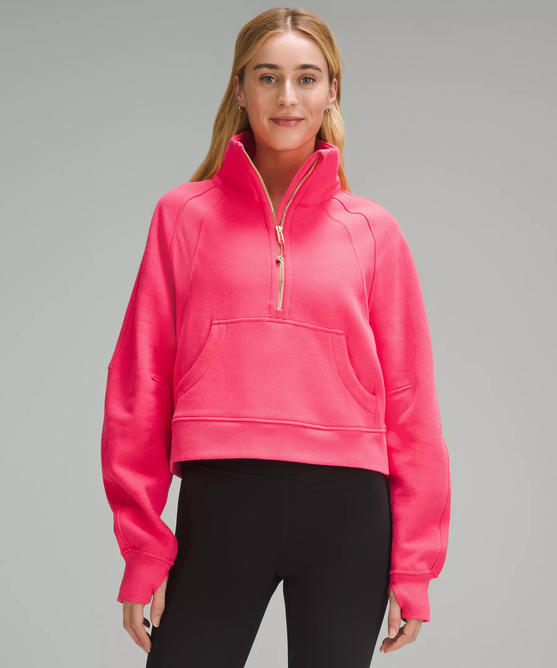 Scuba Oversized Funnel-Neck Half Zip | Women's Hoodies & Sweatshirts | lululemon | Lululemon (US)