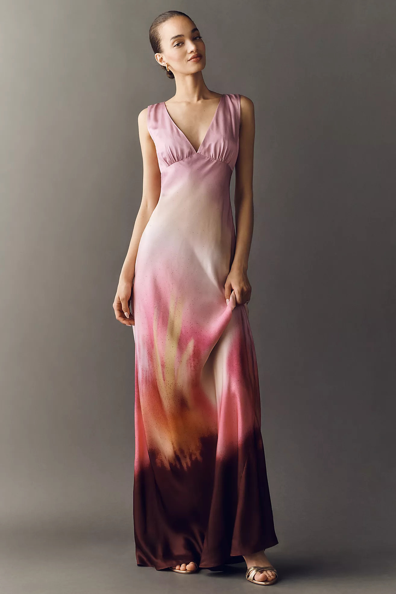 AMUR Zarita Maxi Dress | Anthropologie (US)