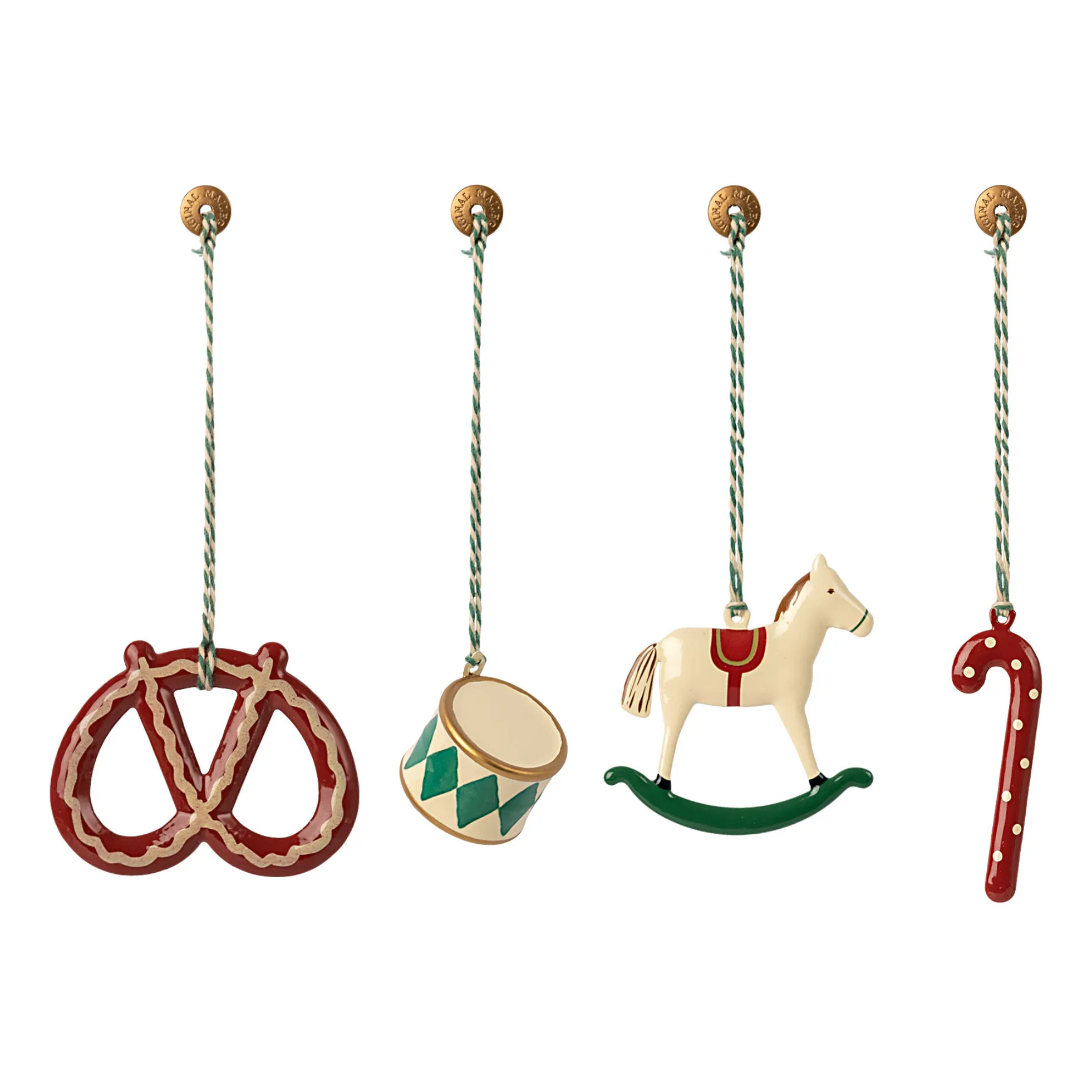 Peter metal Christmas ornaments - Set of 4 | Smallable