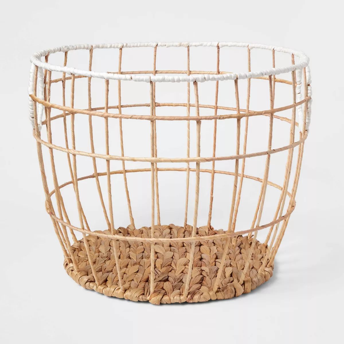 Kids' Woven Basket Natural with White Rim - Pillowfort™ | Target