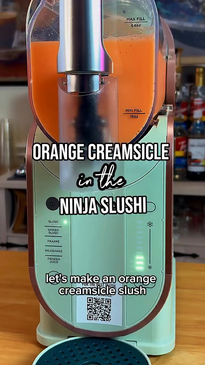 One thing I’ll always love? Turning classic treat shop flavors into something I can make at home 🍊❄️ This orange creamsicle slushi came together right in my @ninjakitchen Slushi machine. It’s so good! Home drinks just hit different.

What I used:
Orange Soda
Condensed Milk
Turn on slush setting and level 3

orange creamsicle slushi
Ninja Slushi machine
homemade frozen drinks
treat shop drinks at home
orange creamsicle drink
frozen dessert drink
Ninja Slushi recipes

#NinjaSlushi
#AtHomeTreats
#FrozenDrinks
#DrinkTok
#HomeCafe