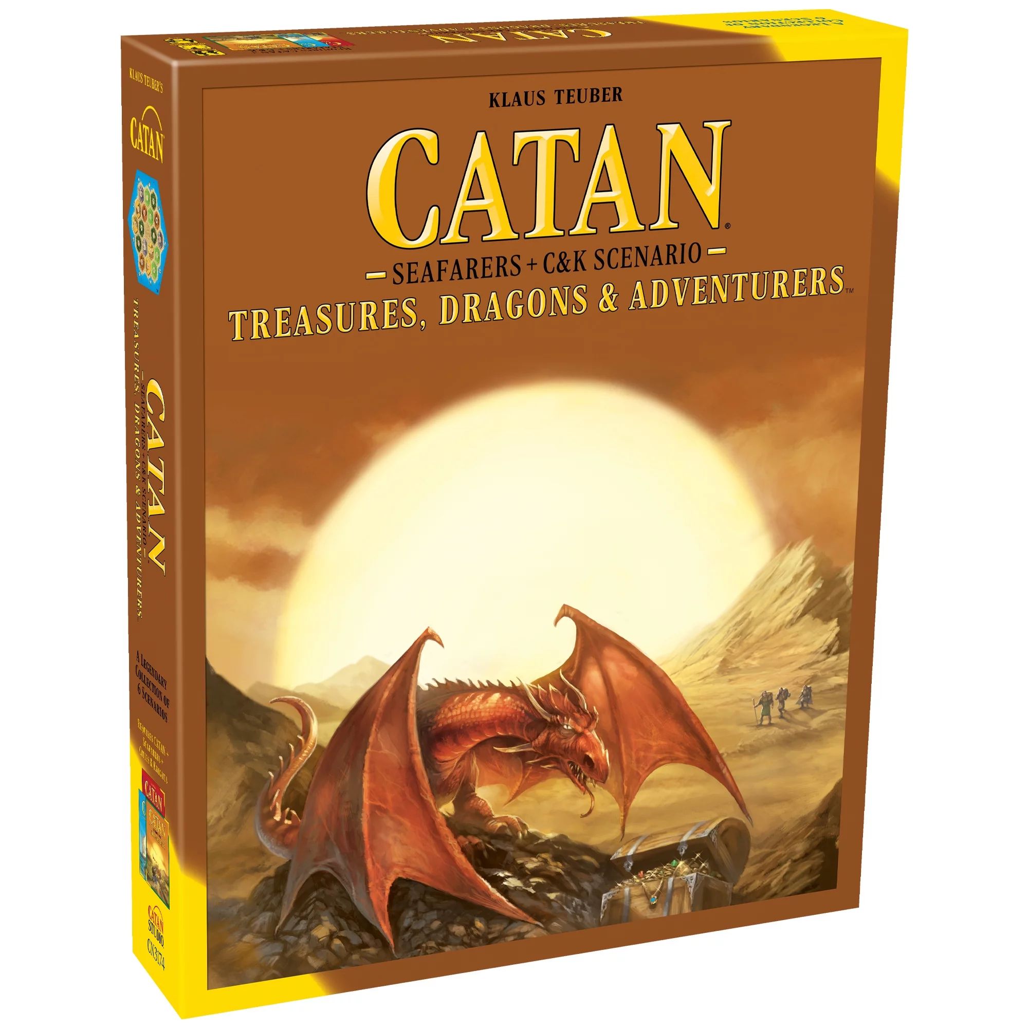 Catan - Treasures, Dragons, & Adventurers Expansion Board Game | Walmart (US)