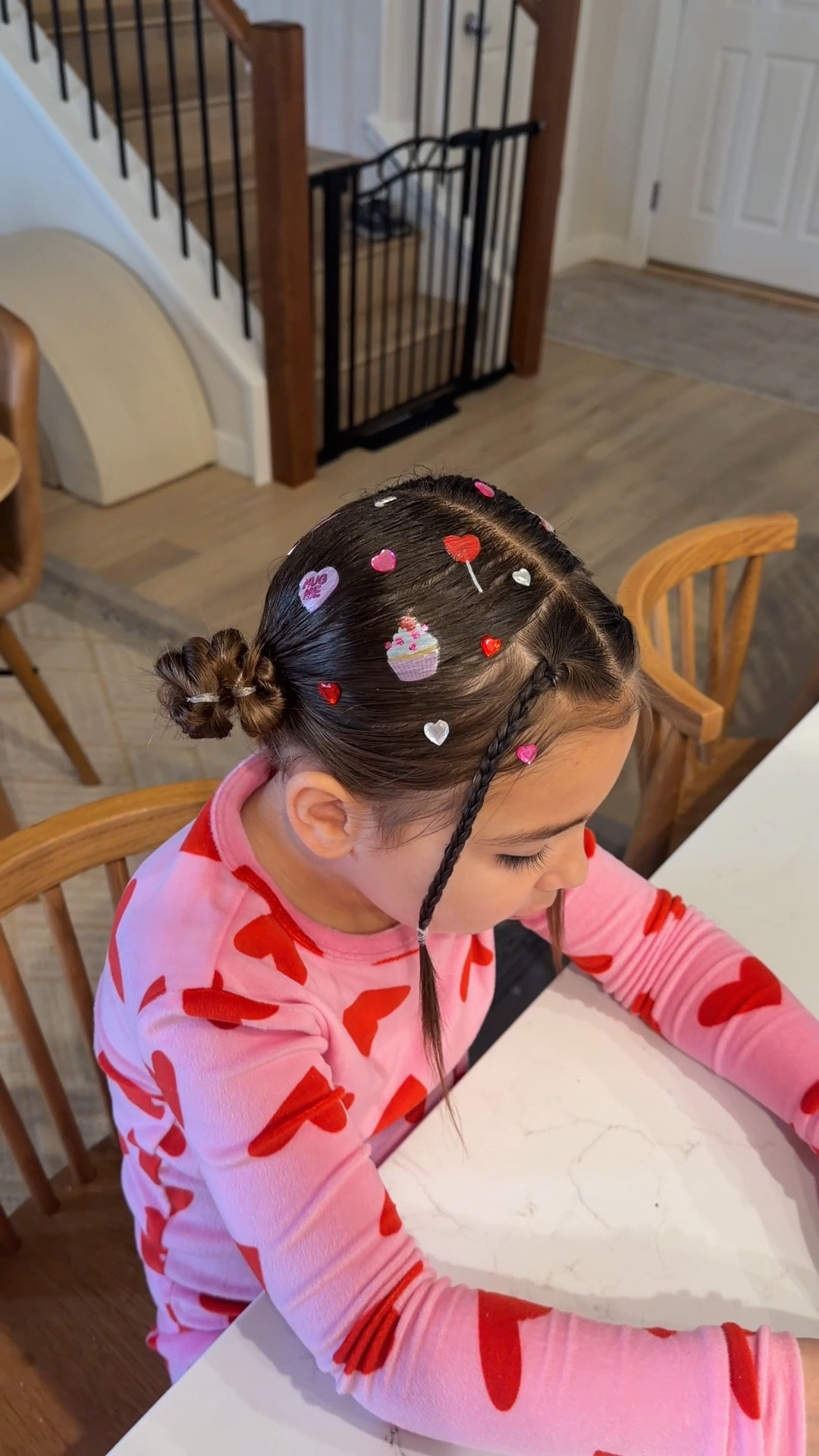 One more cute Valentine's hairstyle that you guys should try this week! This was my daughter's favorite one that we have done

#craftymom #motherhood 

#LTKmomlife