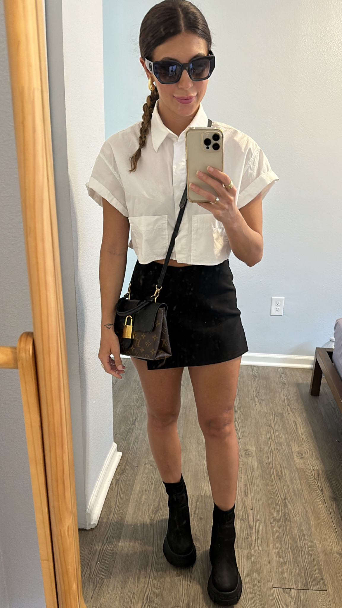 These Ugg boots can do no wrong. They’ve looked chic with everything I’ve paired them with so far. I love the flattering spot they hit so my muscular legs don’t look too bulky or sausage-like 😂 Very flattering for long or short legs! #falloutfits #falltrends #preppytrend 

#LTKshoecrush #LTKstyletip #LTKworkwear