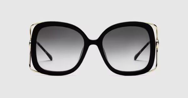 Gucci Rectangular sunglasses with Horsebit | Gucci (US)